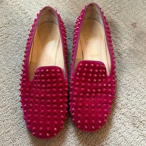 Christian Louboutin rollerball pink  women’s flats